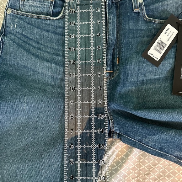 HUDSON NEW Women’s Zoeey High Rise Straight Crop Double Step Hem 5 pocket 29 NWT - Picture 10 of 10